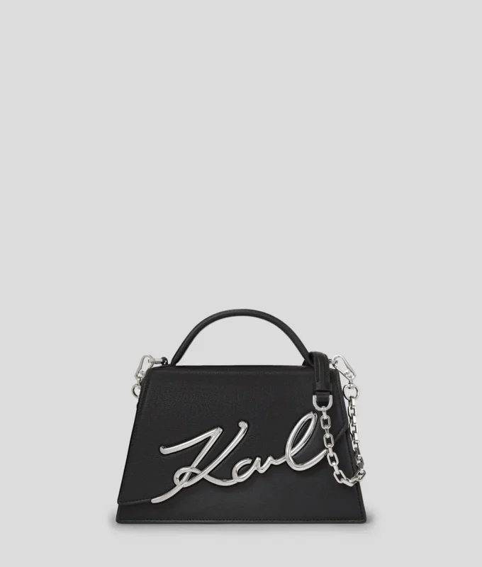 K/SIGNATURE MEDIUM CROSSBODY BAG