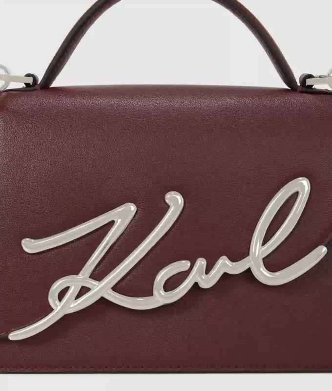 K/SIGNATURE MEDIUM CROSSBODY BAG