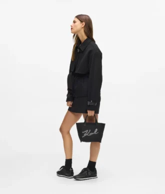 K/Signature Mini-Shopper mit Strasssteinen