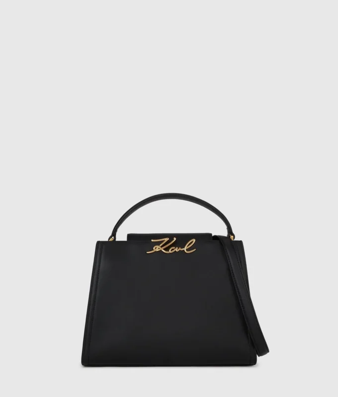 K/Signature mittelgroße Handtasche mit Henkel