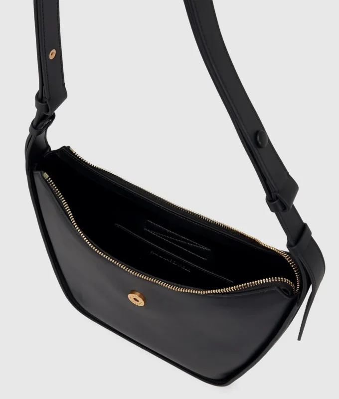 K/Signature mittelgroße Schultertasche mit Reißverschluss