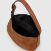K/Signature Moon Bag aus Wildleder