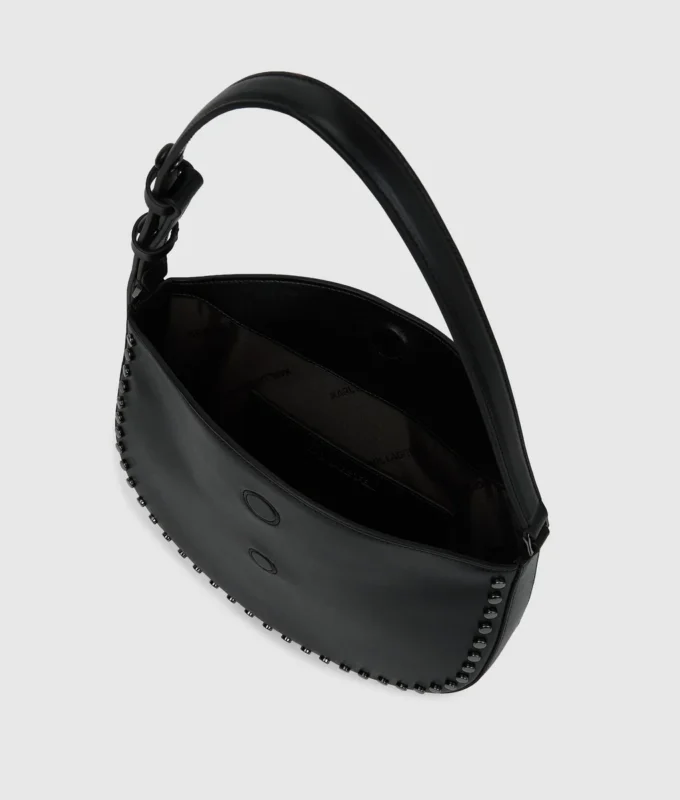 K/Signature Moon Bag mit Nieten