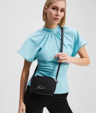 K/SIGNATURE NYLON-UMHÄNGETASCHE