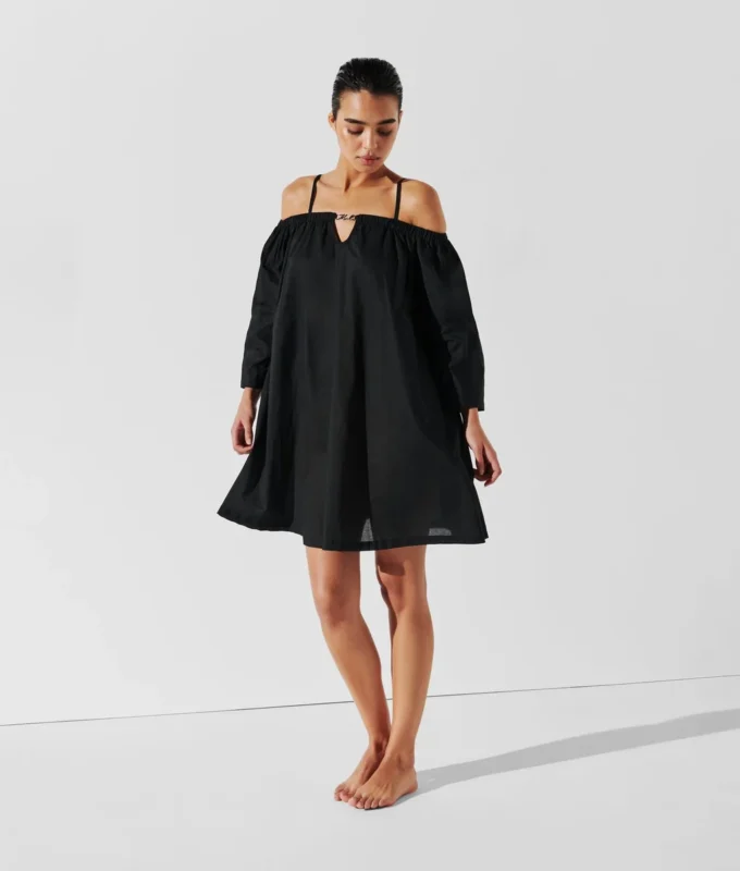 K/SIGNATURE OFF-SHOULDER BEACH DRESS K/SIGNATURE OFF-SHOULDER BEACH DRESS