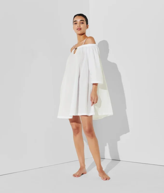 K/SIGNATURE OFF-SHOULDER BEACH DRESS K/SIGNATURE OFF-SHOULDER BEACH DRESS