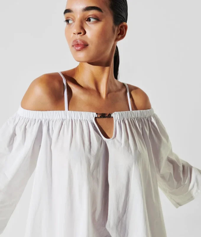 K/SIGNATURE OFF-SHOULDER BEACH DRESS K/SIGNATURE OFF-SHOULDER BEACH DRESS