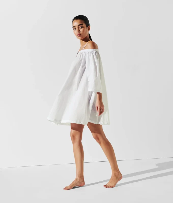 K/SIGNATURE OFF-SHOULDER BEACH DRESS K/SIGNATURE OFF-SHOULDER BEACH DRESS