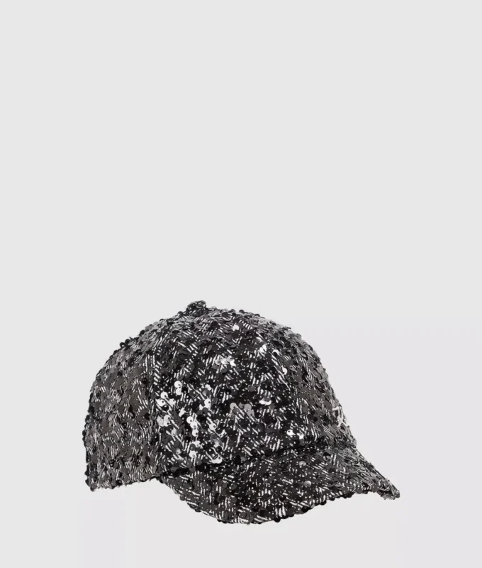 K/Signature-Paillettenkappe