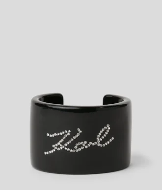 K/SIGNATURE RHINESTONES CUFF BRACELET K/SIGNATURE RHINESTONES CUFF BRACELET