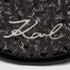 K/Signature runde Umhängetasche mit Pailletten