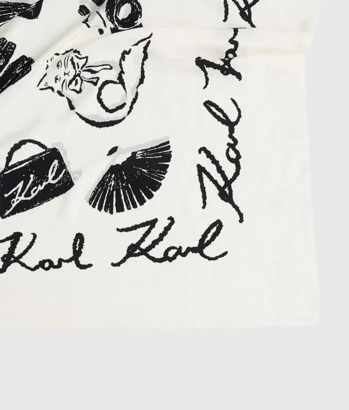 K/Signature-Schal mit Allover-Print