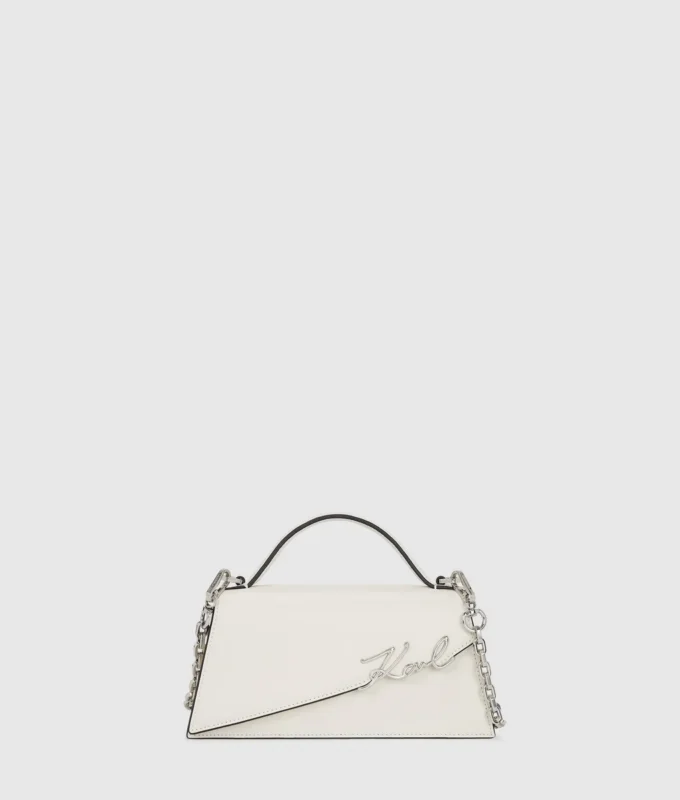 K/SIGNATURE SLIM CROSSBODY BAG