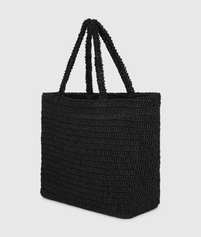 K/Signature Strandtasche aus Häkelarbeit K/Signature Strandtasche aus Häkelarbeit