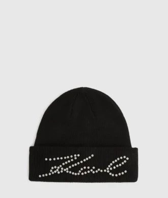 K/Signature Strass-Beanie