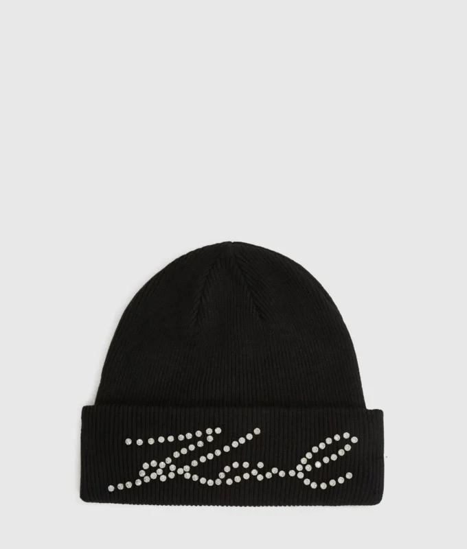 K/Signature Strass-Beanie K/Signature Strass-Beanie