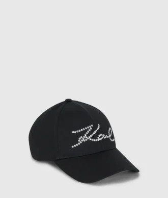 K/SIGNATURE STUDDED CAP