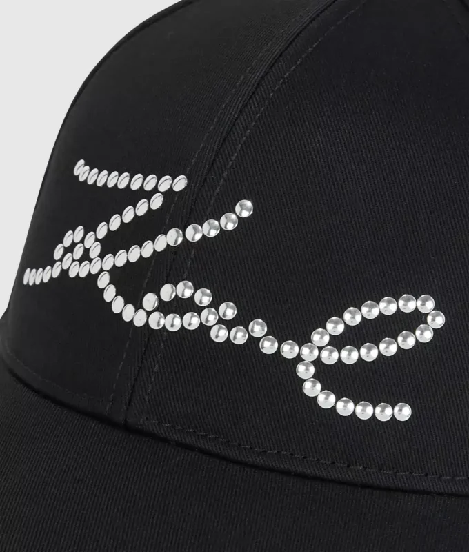 K/SIGNATURE STUDDED CAP K/SIGNATURE STUDDED CAP