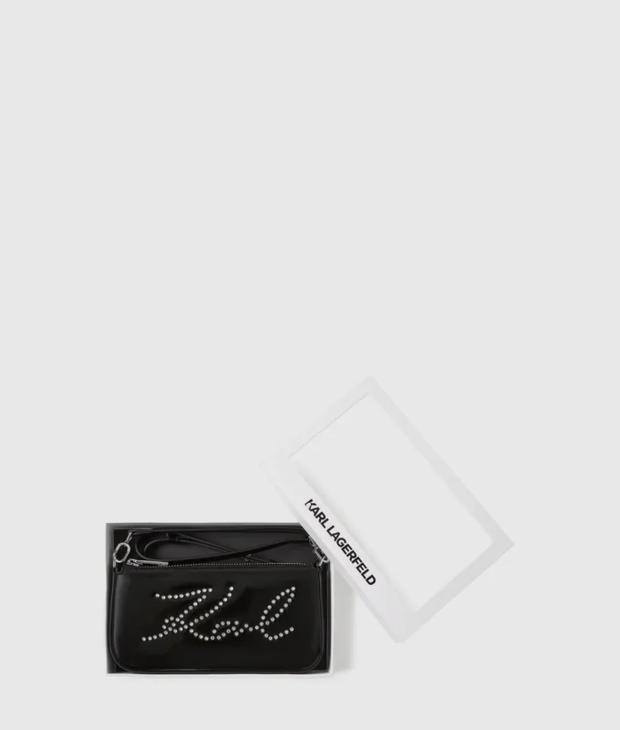 K/Signature Studs Crossbody-Tasche