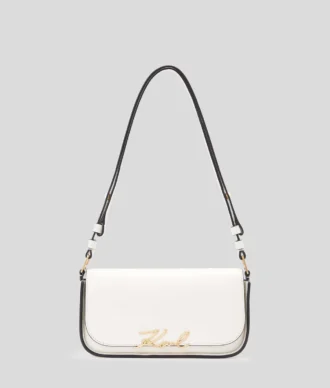 K/SIGNATURE TWO-WAY CROSSBODY BAG K/SIGNATURE TWO-WAY CROSSBODY BAG