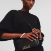 K/SIGNATURE TWO-WAY CROSSBODY BAG