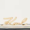 K/SIGNATURE TWO-WAY CROSSBODY BAG