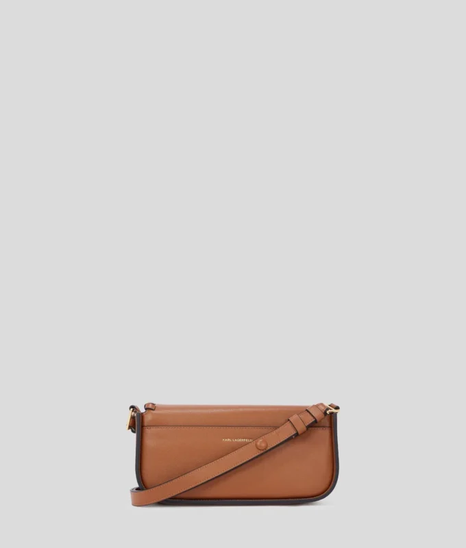 K/SIGNATURE WHIPSTITCH CROSSBODY BAG