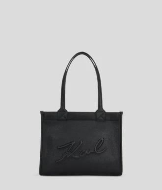 K/SKUARE GRAINY MEDIUM TOTE BAG