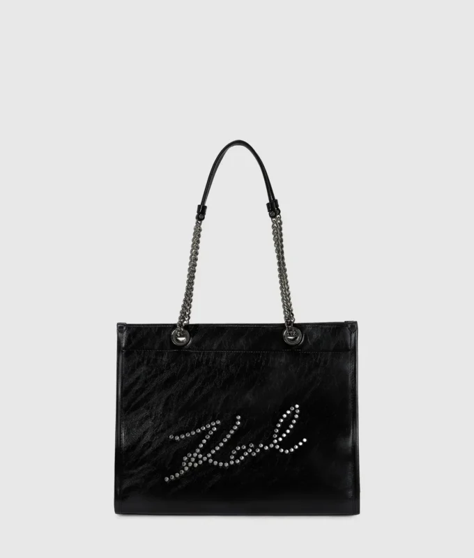 K/SKUARE MEDIUM STUDDED TOTE BAG