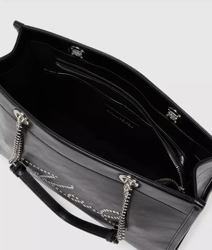 K/SKUARE MEDIUM STUDDED TOTE BAG
