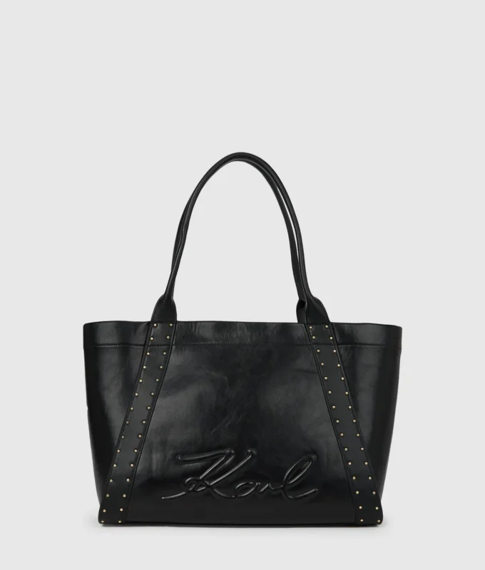 K/Ville mittelgroße Tasche mit Nieten