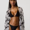 Kaftan mit Fächerprint Kaftan mit Fächerprint