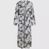 Kaftan mit Fächerprint Kaftan mit Fächerprint