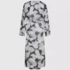Kaftan mit Fächerprint Kaftan mit Fächerprint