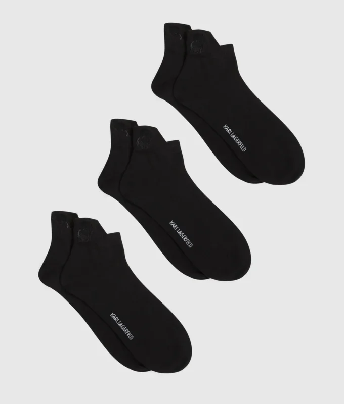 Kameo-Kurzsocken – 3er-Pack