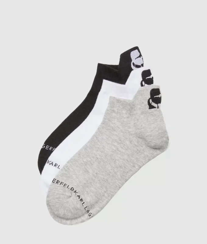 Kameo-Kurzsocken – 3er-Pack