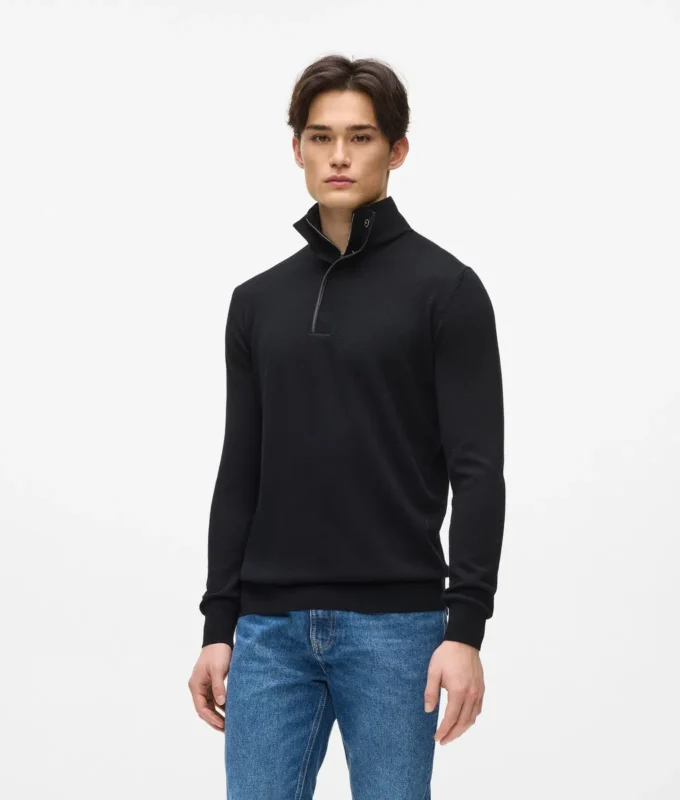 Kameo-Pullover mit halbem Reißverschluss Kameo-Pullover mit halbem Reißverschluss