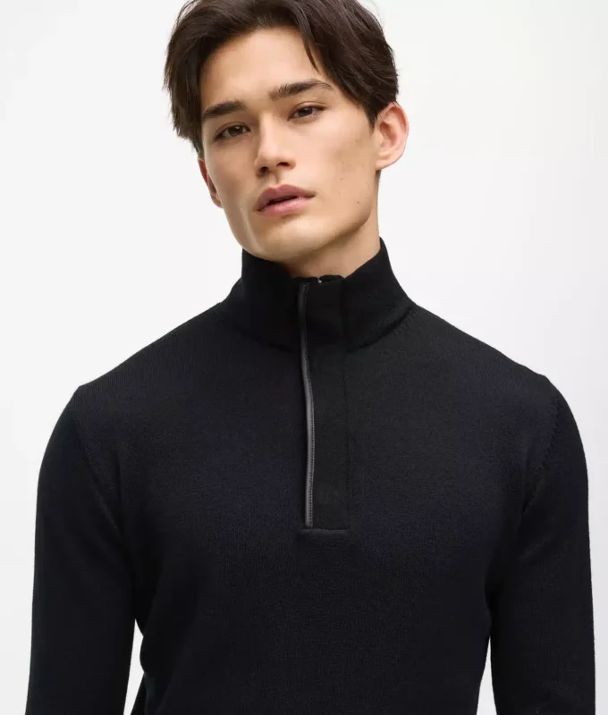Kameo-Pullover mit halbem Reißverschluss Kameo-Pullover mit halbem Reißverschluss