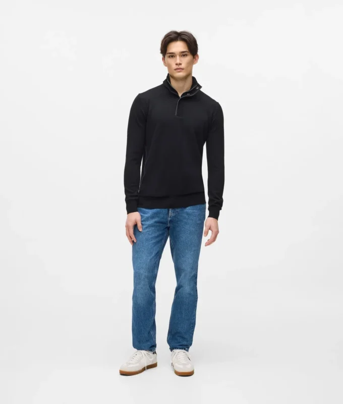 Kameo-Pullover mit halbem Reißverschluss Kameo-Pullover mit halbem Reißverschluss