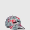 Kappe mit durchgehendem Graffiti-Print Kappe mit durchgehendem Graffiti-Print