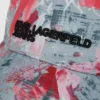 Kappe mit durchgehendem Graffiti-Print Kappe mit durchgehendem Graffiti-Print