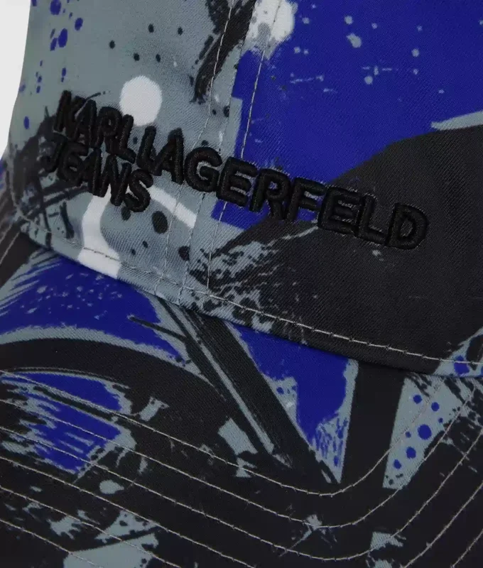 Kappe mit Graffiti-Print