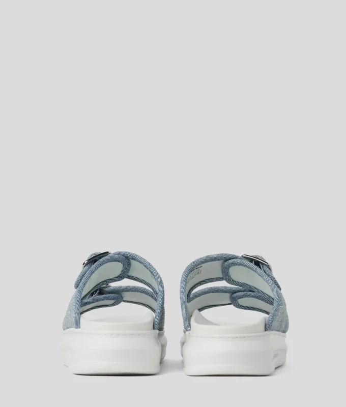 KAPRI DENIM RHINESTONE SANDALS KAPRI DENIM RHINESTONE SANDALS