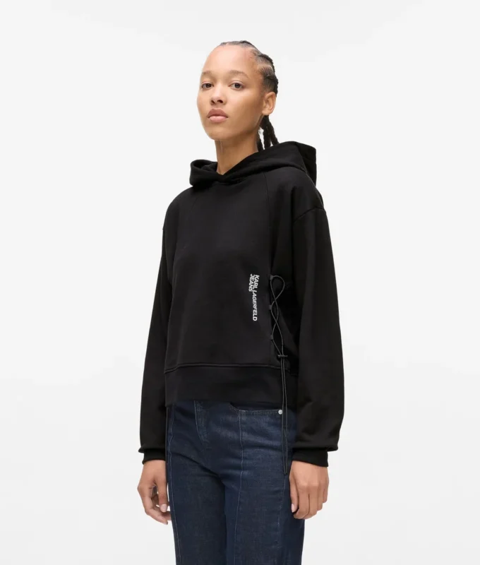 Kapuzenpullover mit Kordelzug