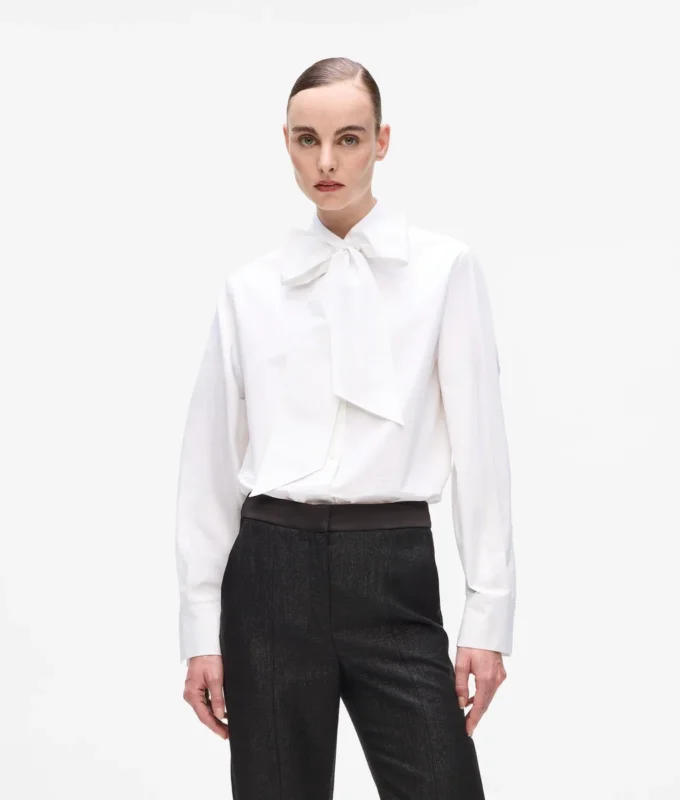 Karl DNA-Bluse mit Schleifendetail Karl DNA-Bluse mit Schleifendetail