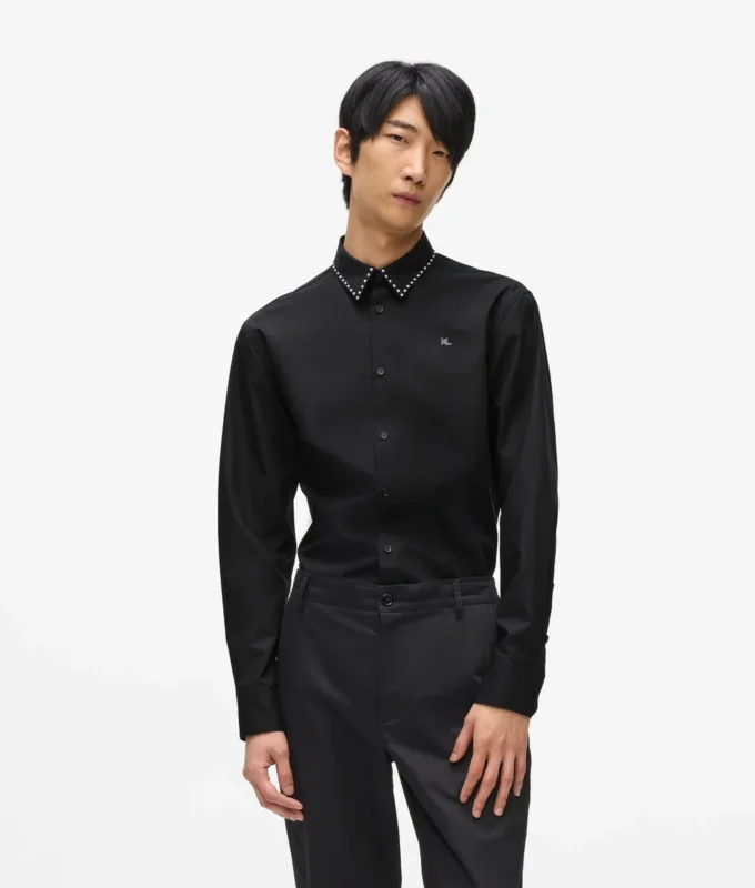 Karl DNA-Shirt mit Nieten Karl DNA-Shirt mit Nieten