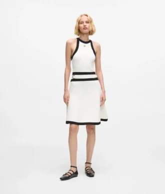Karl DNA Strickkleid mit Gürtel