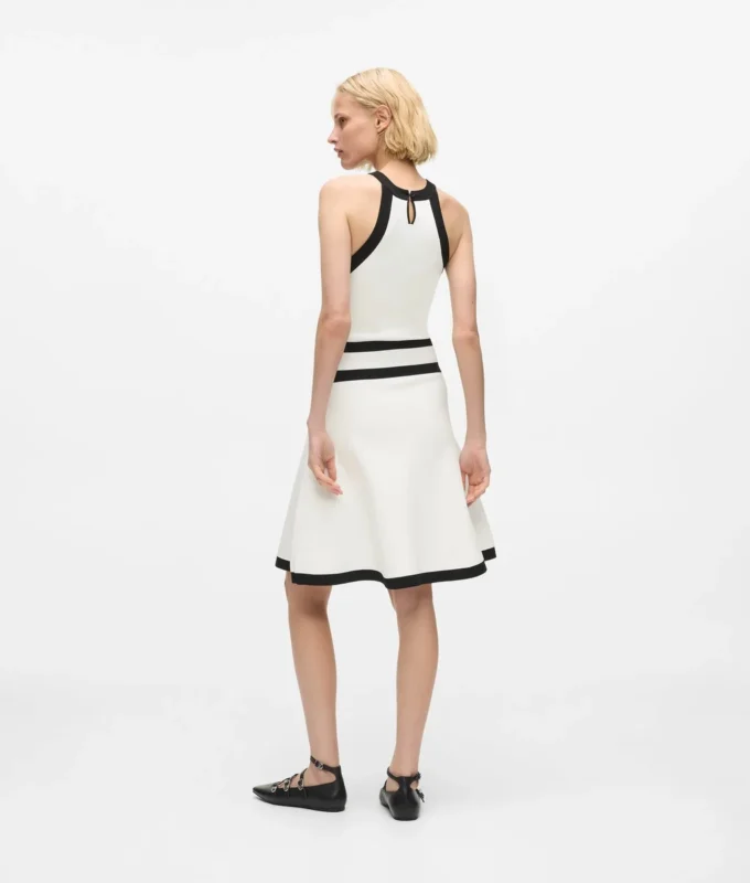 Karl DNA Strickkleid mit Gürtel