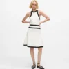 Karl DNA Strickkleid mit Gürtel