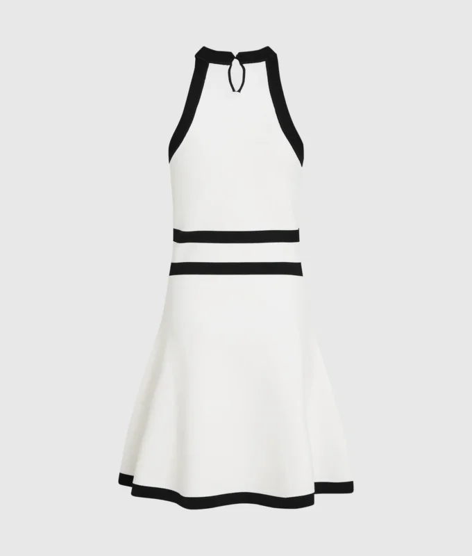 Karl DNA Strickkleid mit Gürtel